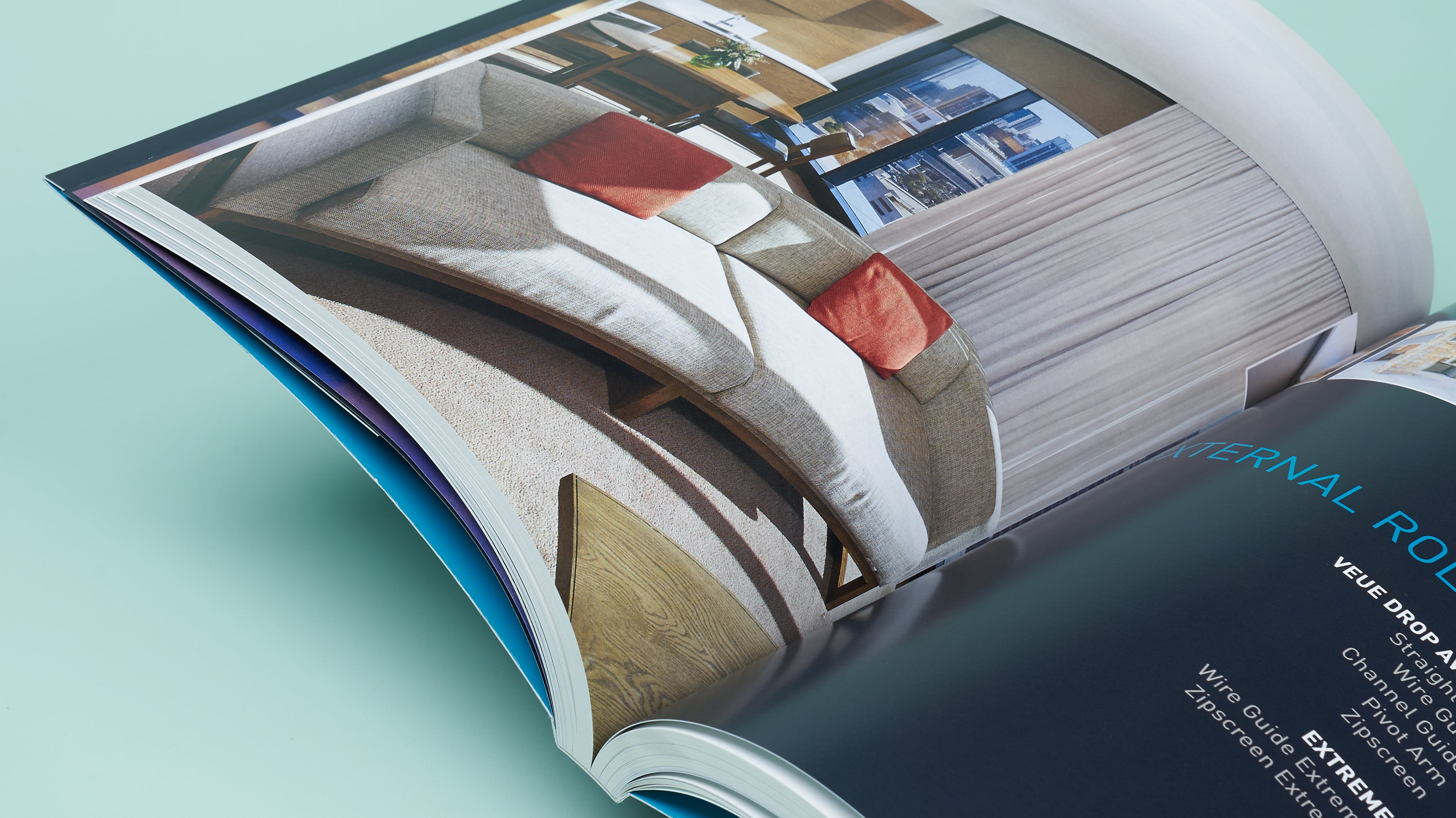 Saddle Stitch (Stapled)