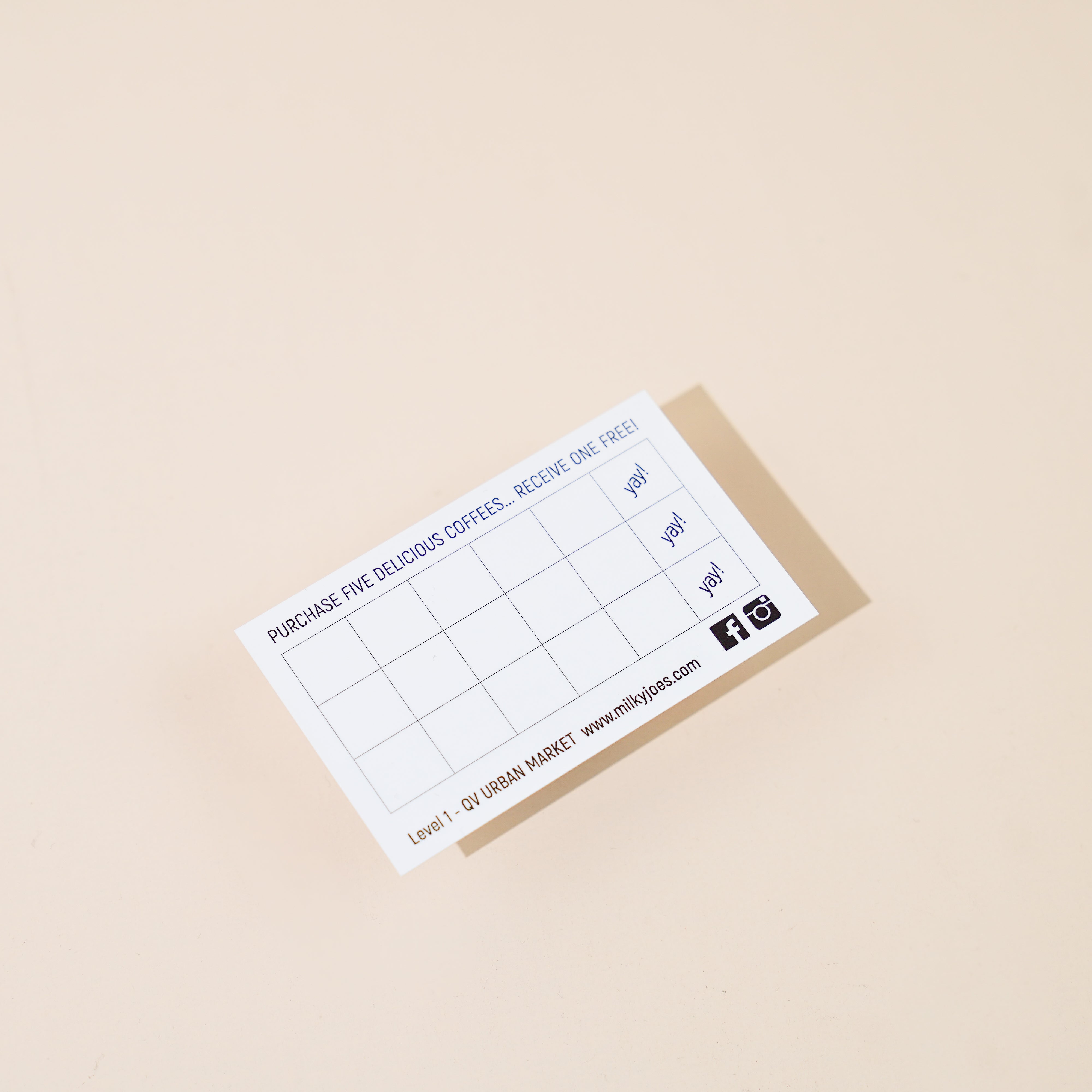 Coffee Loyalty Cards
