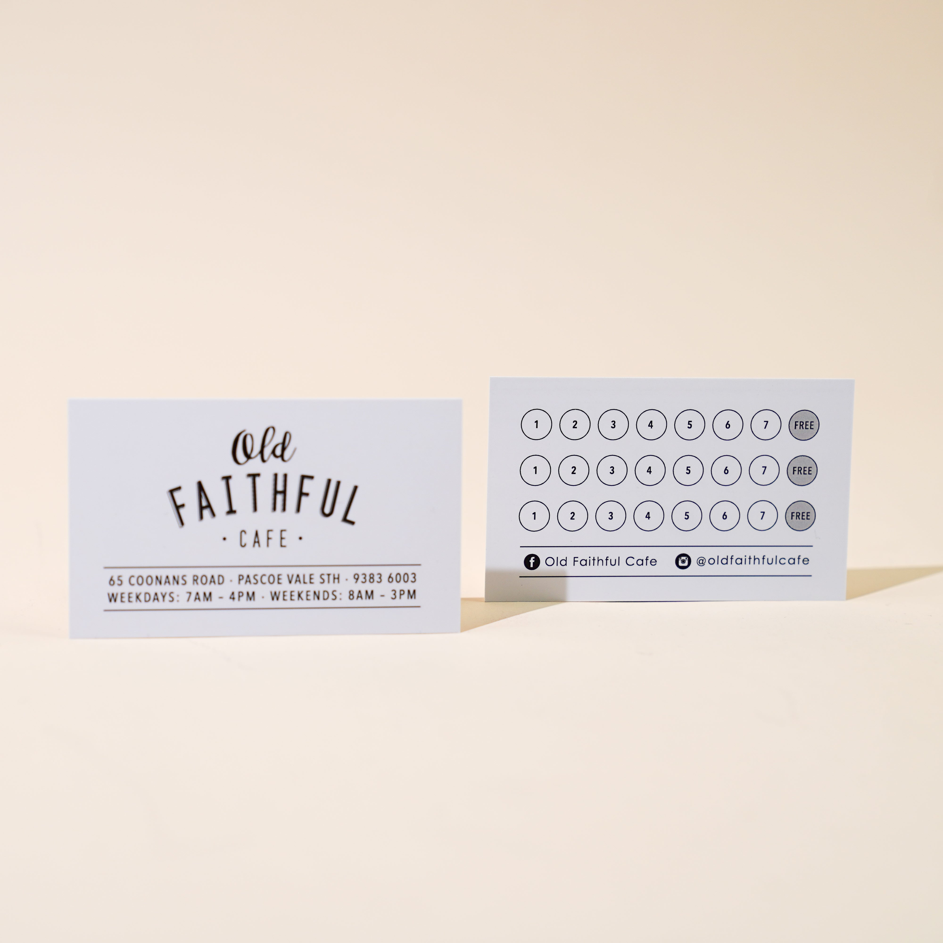Coffee Loyalty Cards