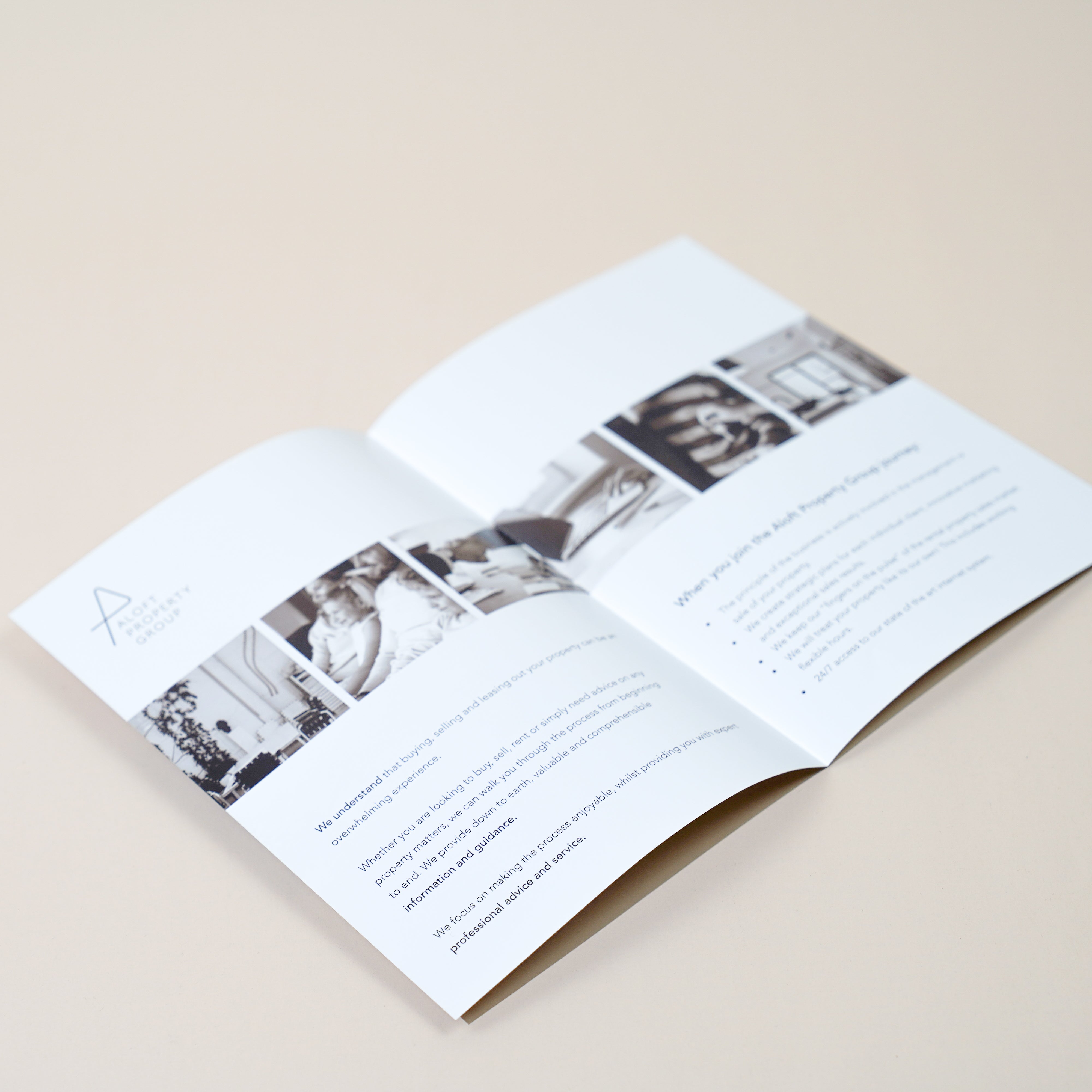 4pp A5 Brochure (Half Fold)