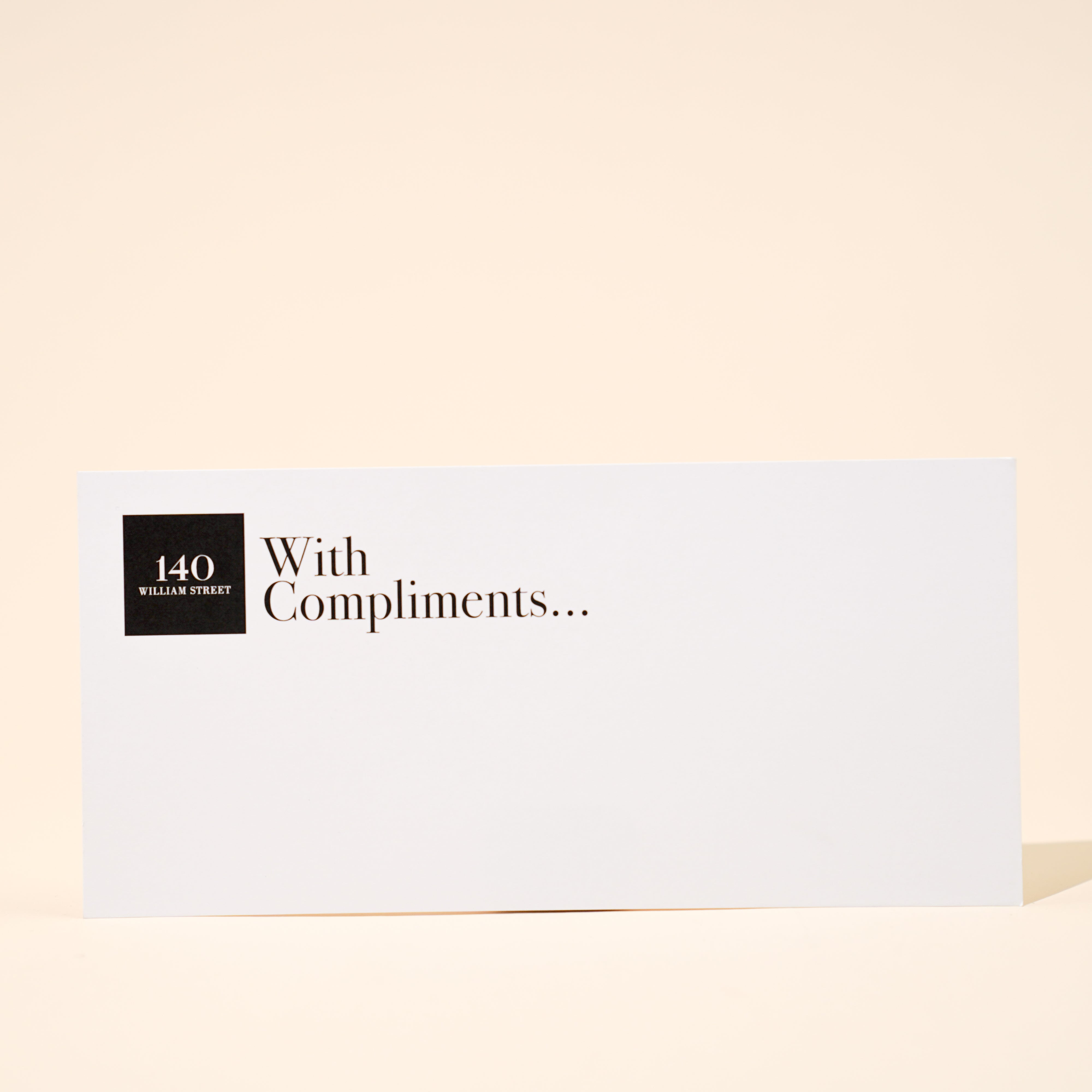 With Compliment Slips