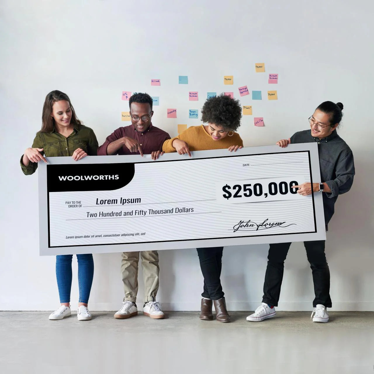 Novelty Cheques