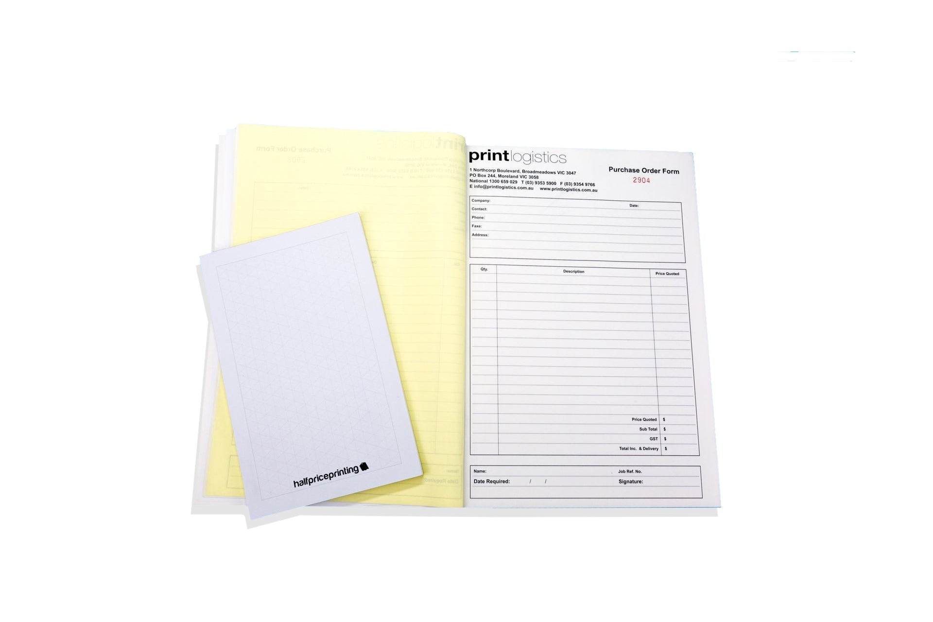 A4 NCR (Carbonless) Books