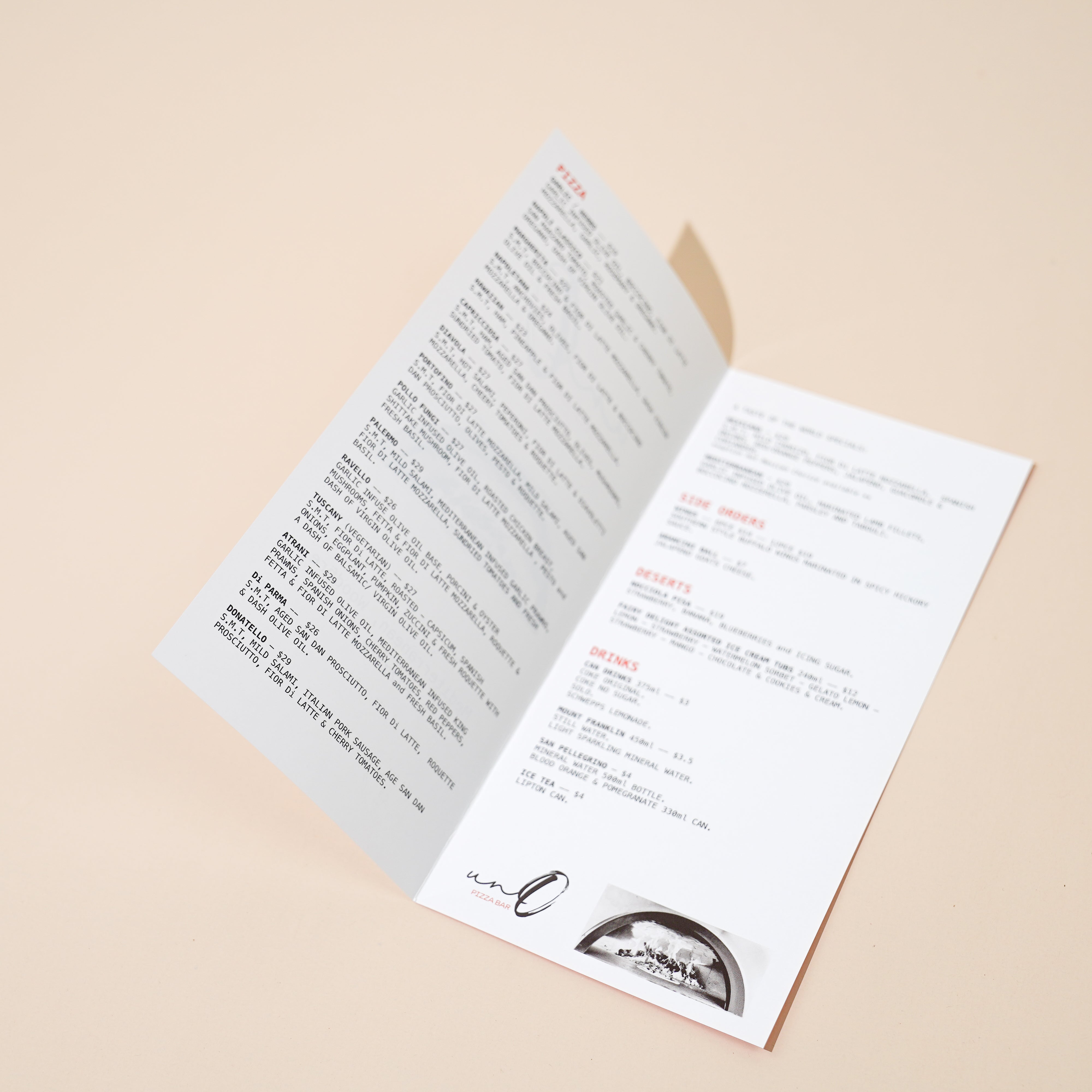 4pp DL Brochure (Half Fold)