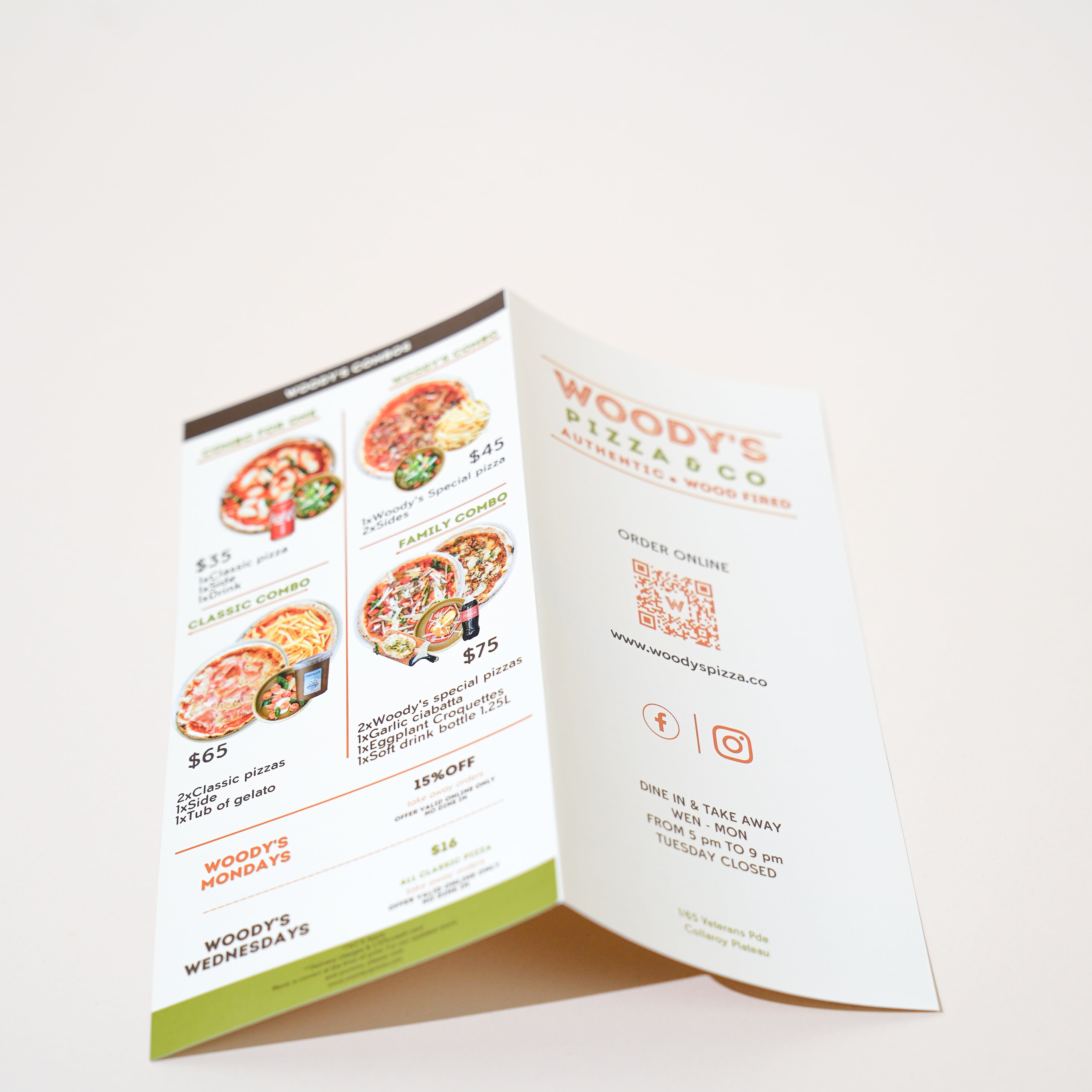 4pp DL Brochure (Half Fold)