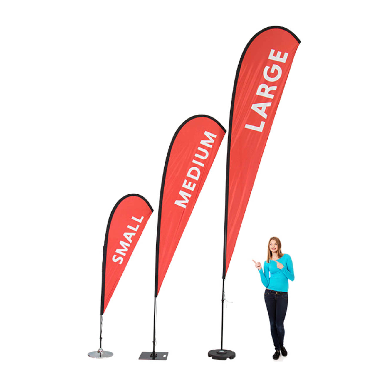 Teardrop Banners