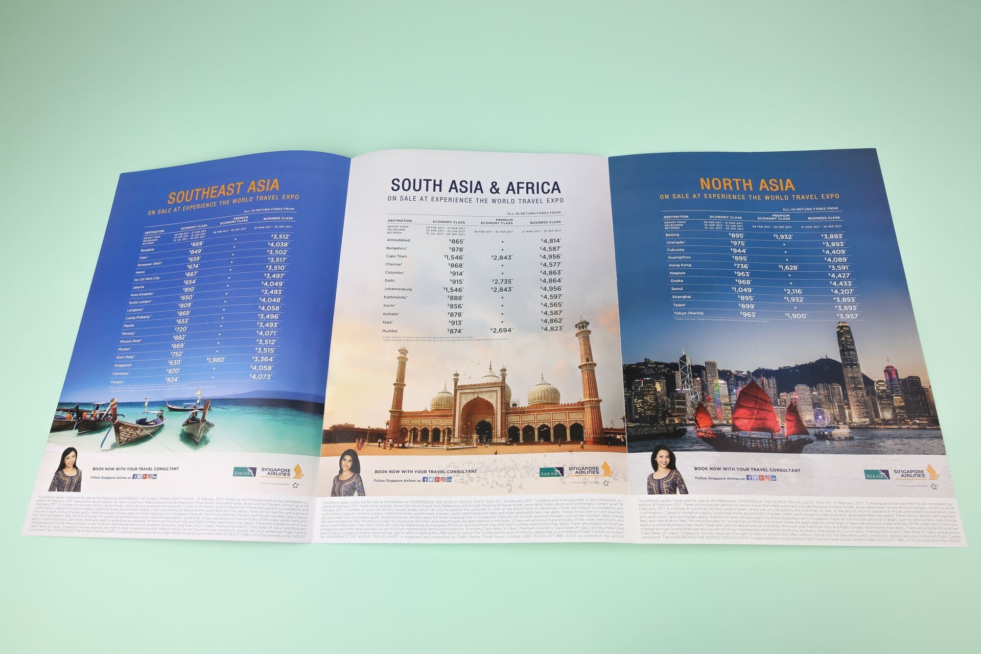 6pp A4 Brochure (Roll Fold)